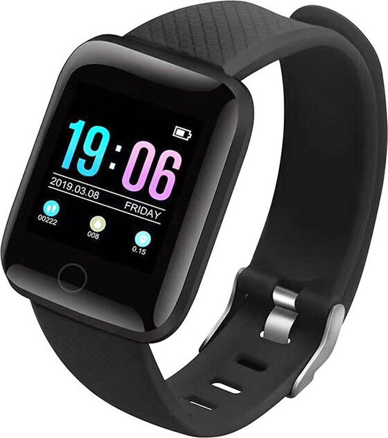 20200316134811 116 plus mayro Smartwatch ρολόι Αθλητικό με Bluetooth & καρδιακό ρυθμό 116 Plus - Black